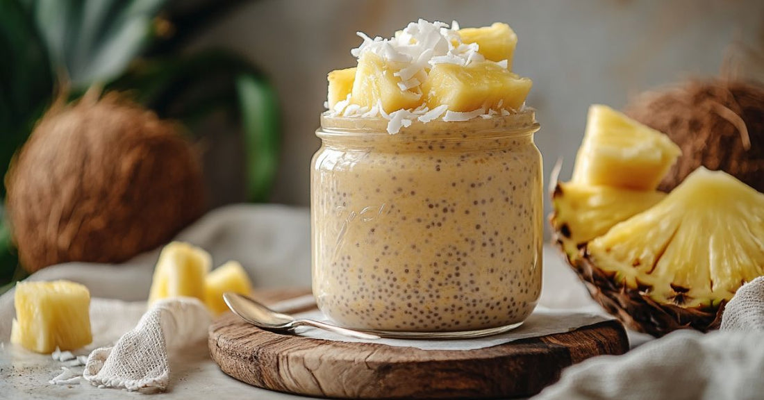 Chía pudding tropical