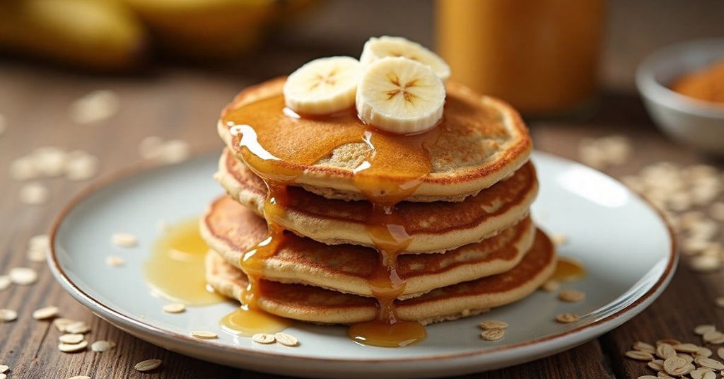 Pancakes de avena y proteína