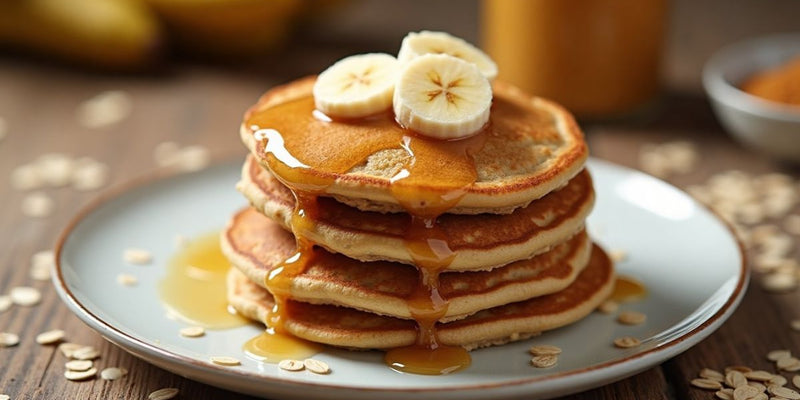 Pancakes de avena y proteína