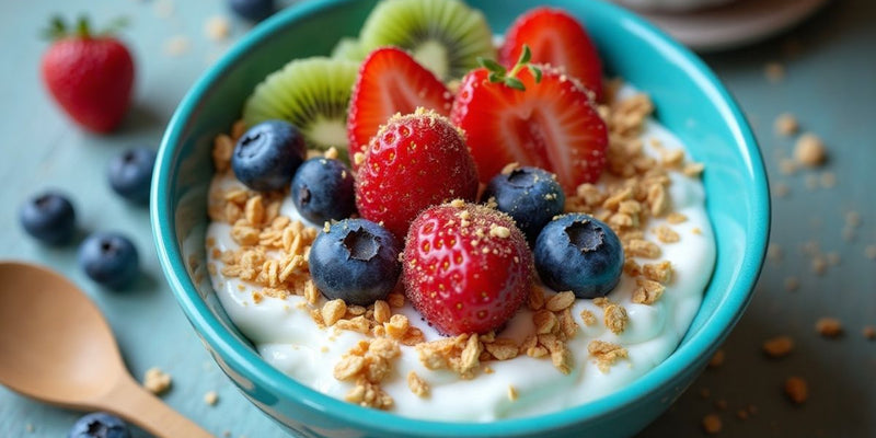 Bowl de yogur con proteína