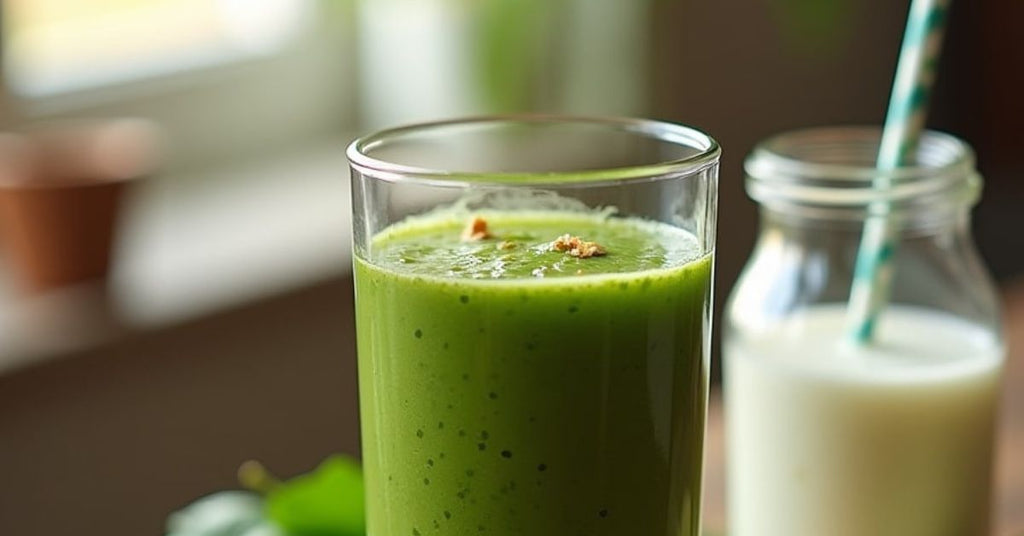 Smoothie Verde Detox: glutatión + vegetales