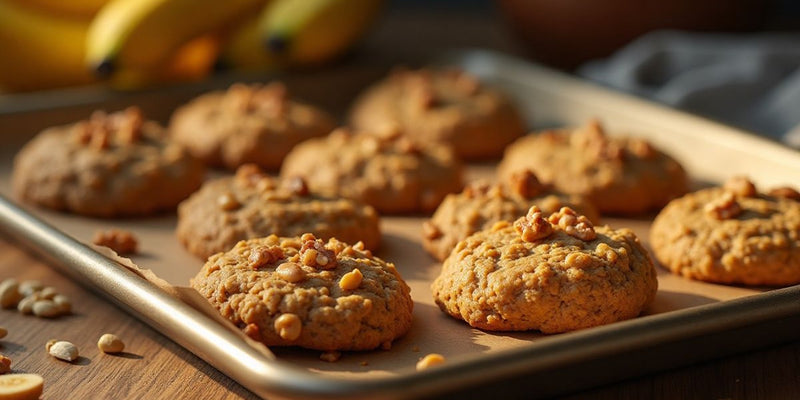 Galletas de proteína y avena