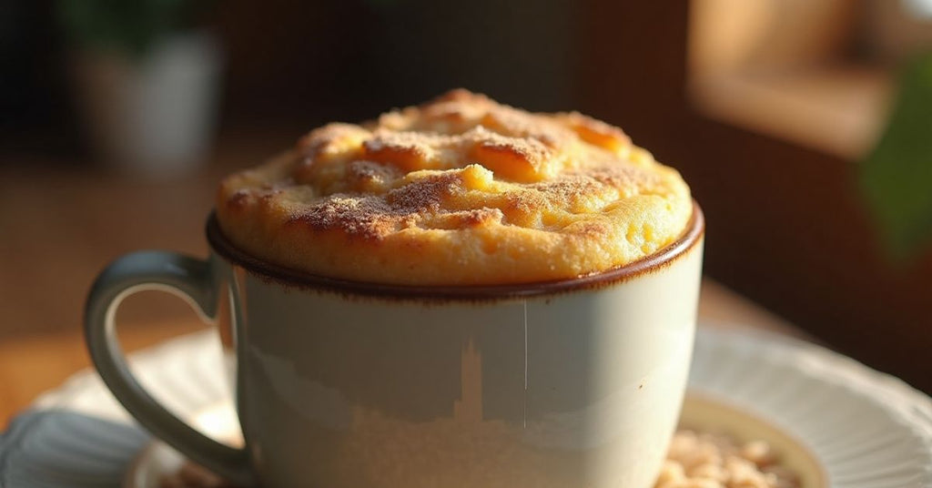 Mugcake de proteína en 2 minutos